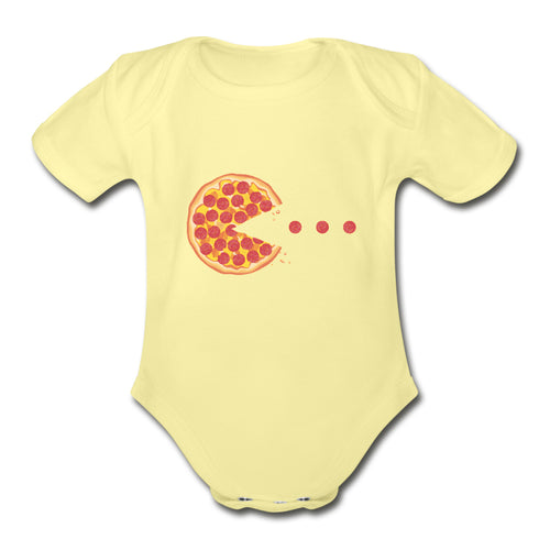 Pizza-Man Organic Baby Bodysuit